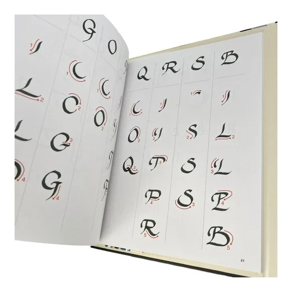 SpiceBox Masterclass Calligraphy Writing Set Instruction Guide Pens Ink NIB - Picture 11 of 11